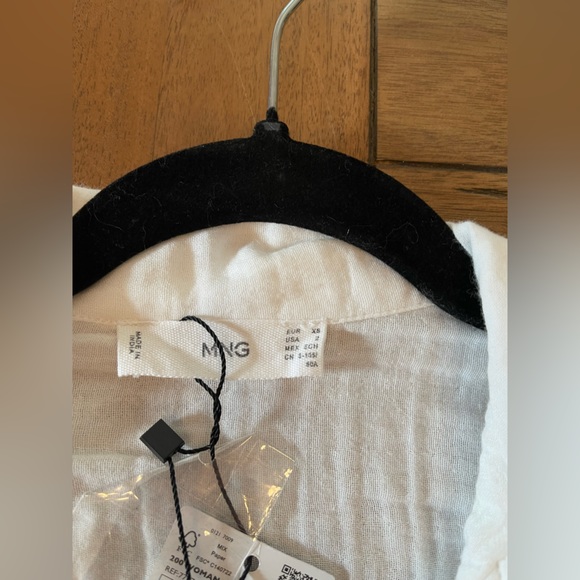 Mango white button up - Picture 5 of 10